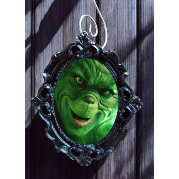 Dr Suess' How the Grinch Stole Christmas Ornament Jim Carrey Festive Movie Decor - Picture 1 of 1